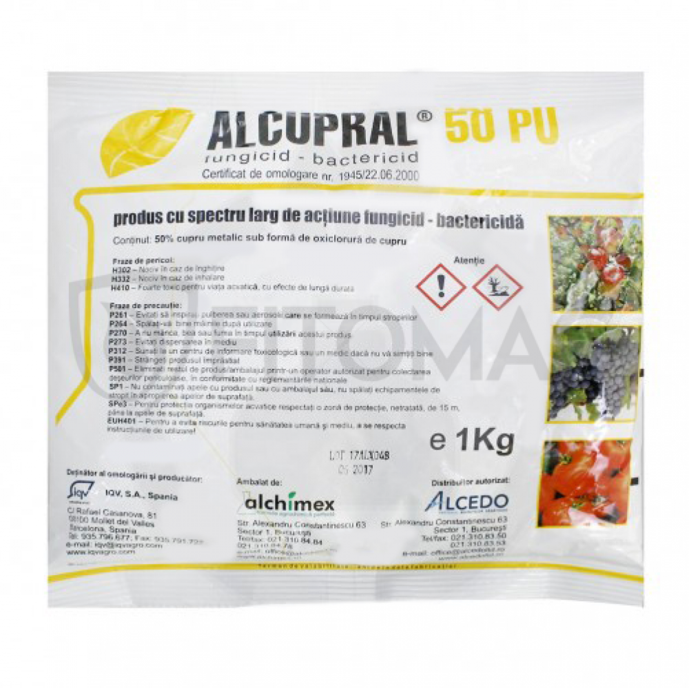 Fungicid Alcupral 50 PU 1 kilogram